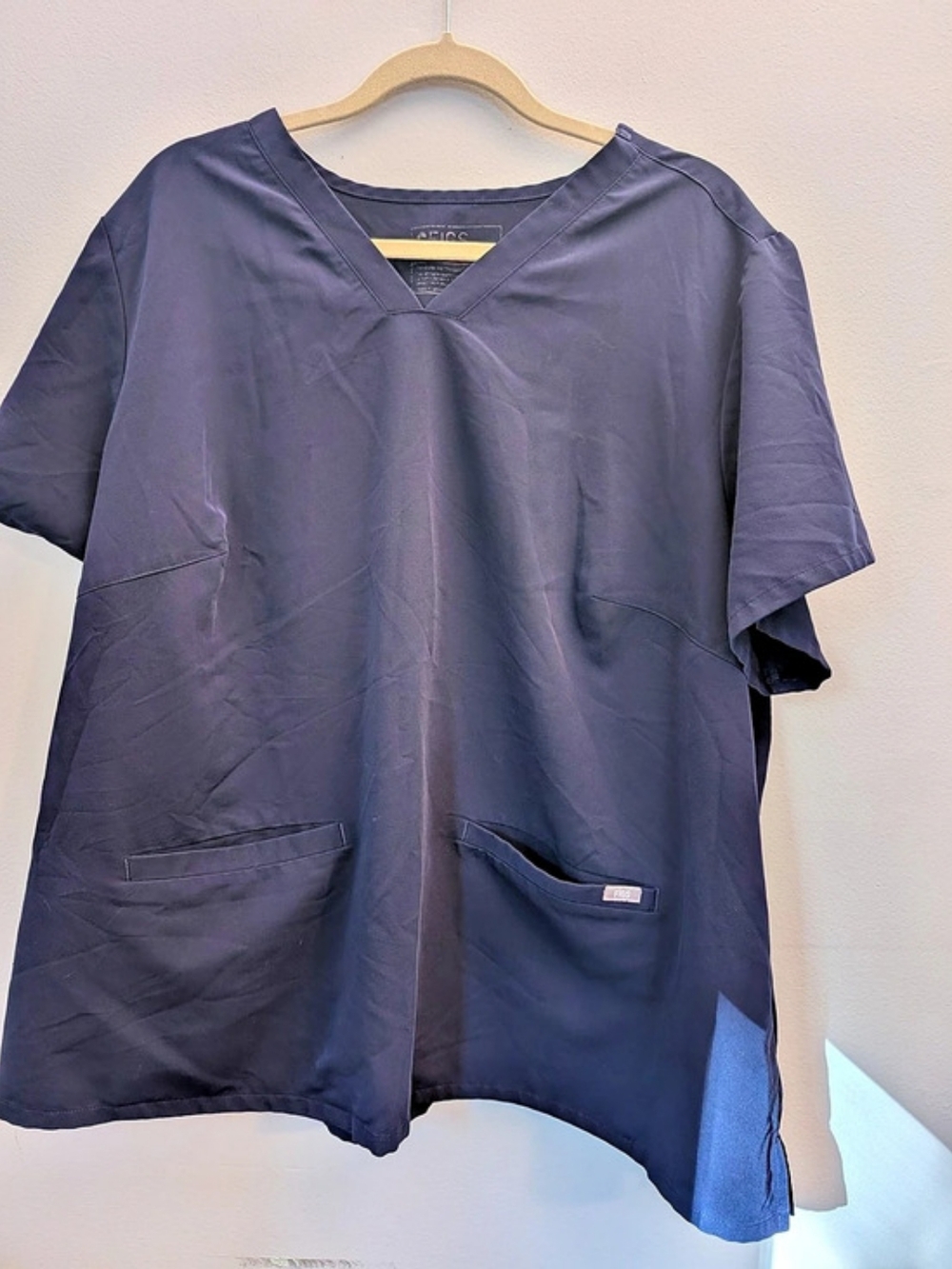 FIGS Casma Scrub Top in Blue